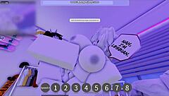 she begged me to creampie her deep while playing roblox