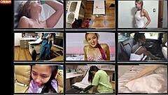 troubled teen forced to cum hard on doctor's hitachi vibrator