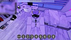 she begged me to creampie her deep while playing roblox