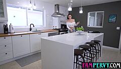 Big Boobs Curvy Stepsis Flaunts New Tits n Fucks Stepbro Hard