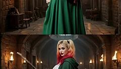 Arcadia Academy Music Video Side-by-Side SFW NSFW AI Women Generated!