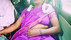 indian housewife seduces driver with saree dirty talk handjob