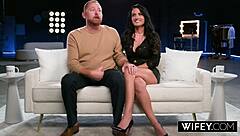 hotwife milf rides cock cowgirl doggystyle like a pro