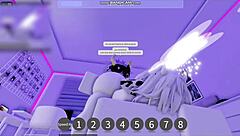 she begged me to creampie her deep while playing roblox