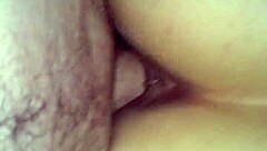 amateur couple gets raw and creampied in homemade session