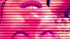 marilou and diosa's dirty vhs heats up with bondage heels and wet play