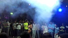 Salsa Club Sexy Chica Strips Naked Phone Cam Tease