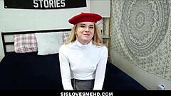 Skinny blonde teen dez hansen craves rion king's cock in taboo pov