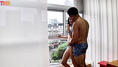 homecoming surprise with that wild young latina ready to play