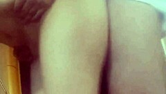 18yo latina schoolgirl sneaks bathroom creampie with classmate uniform on