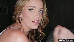 hot blonde milf charlie forde's perfect ass filled with anal creampie 😈🍑💦