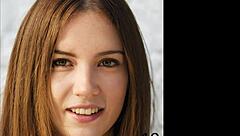 Mistress Kittiwips ties him up for french joi ballbusting and foot domination fetish