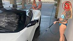 kora bell angel minx duchess coco suck fuck jasper in public carwash