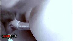 Ava's Blonde Beach Deep Thrusts Build to Explosive Outdoor Orgasm Cumshot