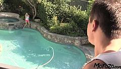 19yo amateur deepthroats monster cock sloppy cum mouth