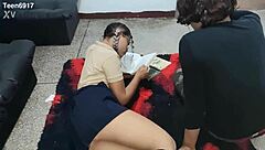 19-year-old college girl studies then gets fucked hard... real amateur