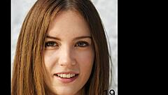 Mistress Kittiwips ties him up for french joi ballbusting and foot domination fetish