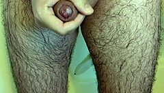 Solo Shaved Pussy Masturbation Session After Fresh Grooming