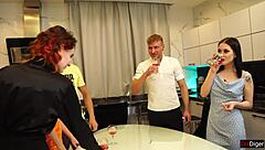 students party hard into new year with wild group fucking action