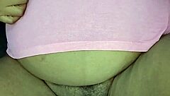 Closeup Busty BBW Wet Pussy Masturbation