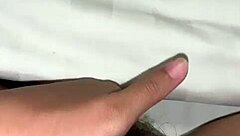 She slips two fingers deep inside