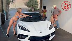 kora bell angel minx duchess coco suck fuck jasper in public carwash