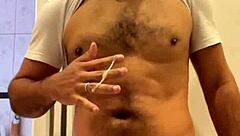 intense solo anal masturbation overwhelms with pleasure