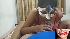 i give sloppy blowjob to cover my college fees with hot facial finish