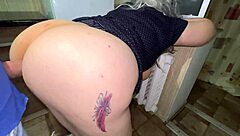 mature beauty pleases young stud with her voluptuous curves and body