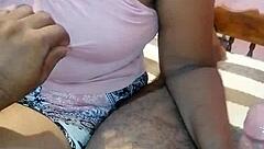 Asian Milf Handjob Leads to Explosive Cumshot