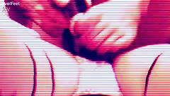 marilou and diosa's dirty vhs heats up with bondage heels and wet play