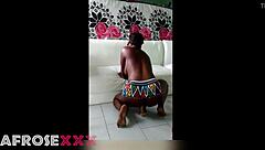 zulu babe twerks wildly on throbbing cock feeling pure ecstasy