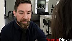 brooke johnson's moans echo as cock pounds her wildly