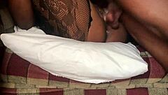 Curvy BBW rides massive BBC with big tits bouncing solo