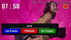 edge 25 mins then cum hard in 5! joi challenge 😈💦 solo filipina masturbation