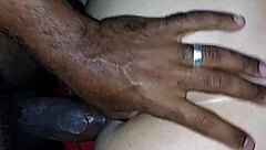 brazilian brunette bends ass over lingerie hardcore