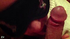 i wake up to a hot masked blowjob breakfast