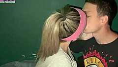 rocker chick takes double penetration right outside the bar