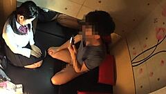 Japanese schoolgirl's busty massage secrets unfold