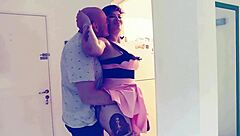 this milf chokes on monster cock with insane deepthroat