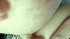 closeup milf's huge ass licked and tongue fucked deep