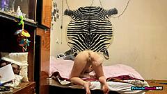 Russian Amateur's Tight Pussy Masturbation Caught on Private Sex Tape!