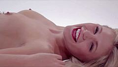 Blondes Anna Lovato Michelle Thorne Lesbian Toy Lingerie Tryst