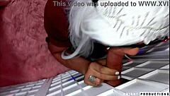 Latina crush chokes on cock in sloppy date fuck