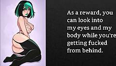 Faygrey Gwen's Sissy Cuckold Femdom JOI with Intense Assplay Chastity
