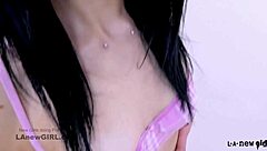 sexy brunette at modeling audition ends up fucked hard on sofa