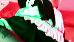 wanna feel my bare feet stroke your cock in this dirty latex footjob goddess style?