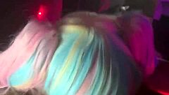 raving party turns into sloppy wet pussy pounding