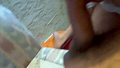 i had to wear my teen skirt for this dirty ass licking massage