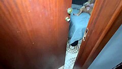 i caught a blonde changing naked and she called me in knowing what comes next